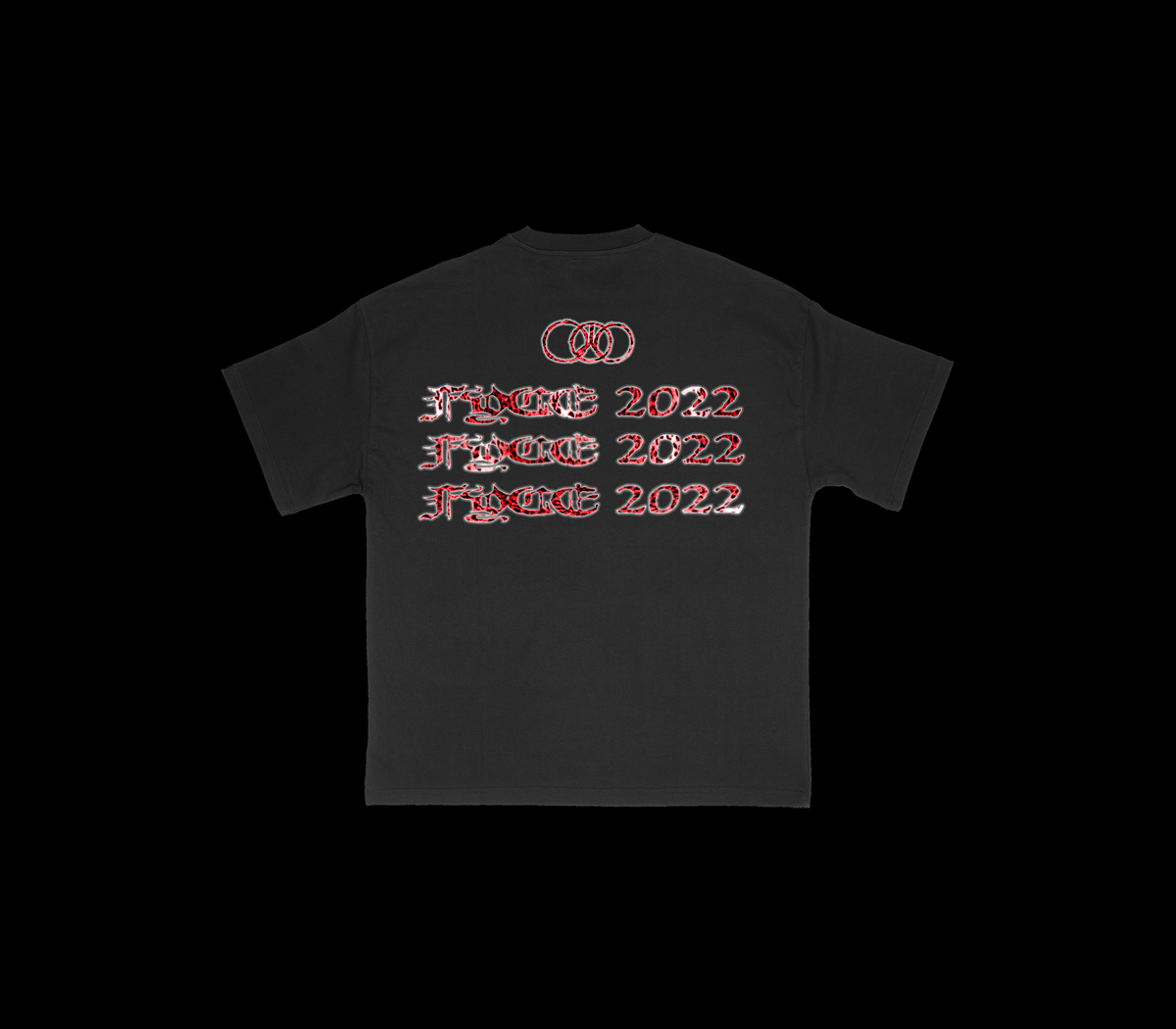 Red Leopard Logo Tee