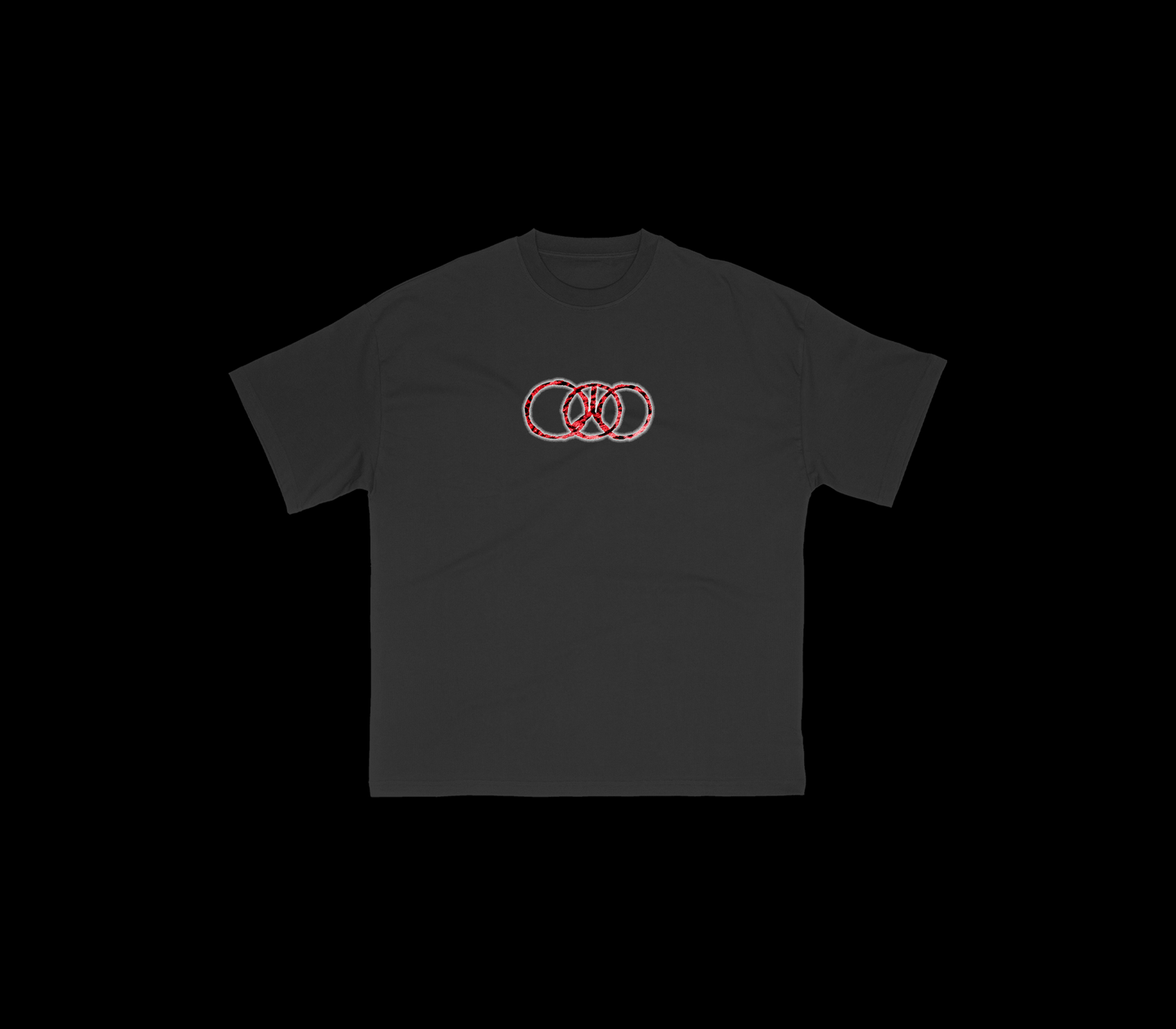 Red Leopard Logo Tee